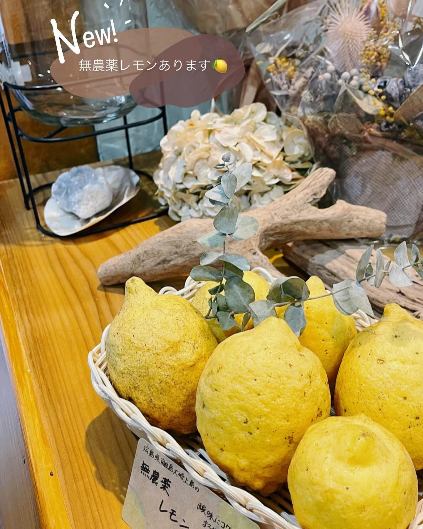 【相模原の自然食・黄土よもぎ蒸しサロン】無農薬レモン🍋入荷し...