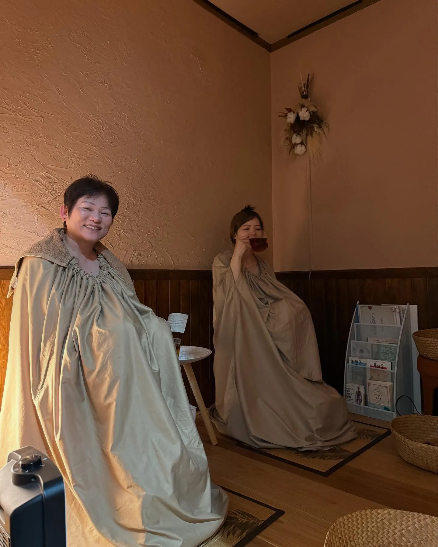 【 相模原市の自然食・黄土よもぎ蒸しサロン】